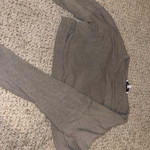 Oliviaceous long sleeve